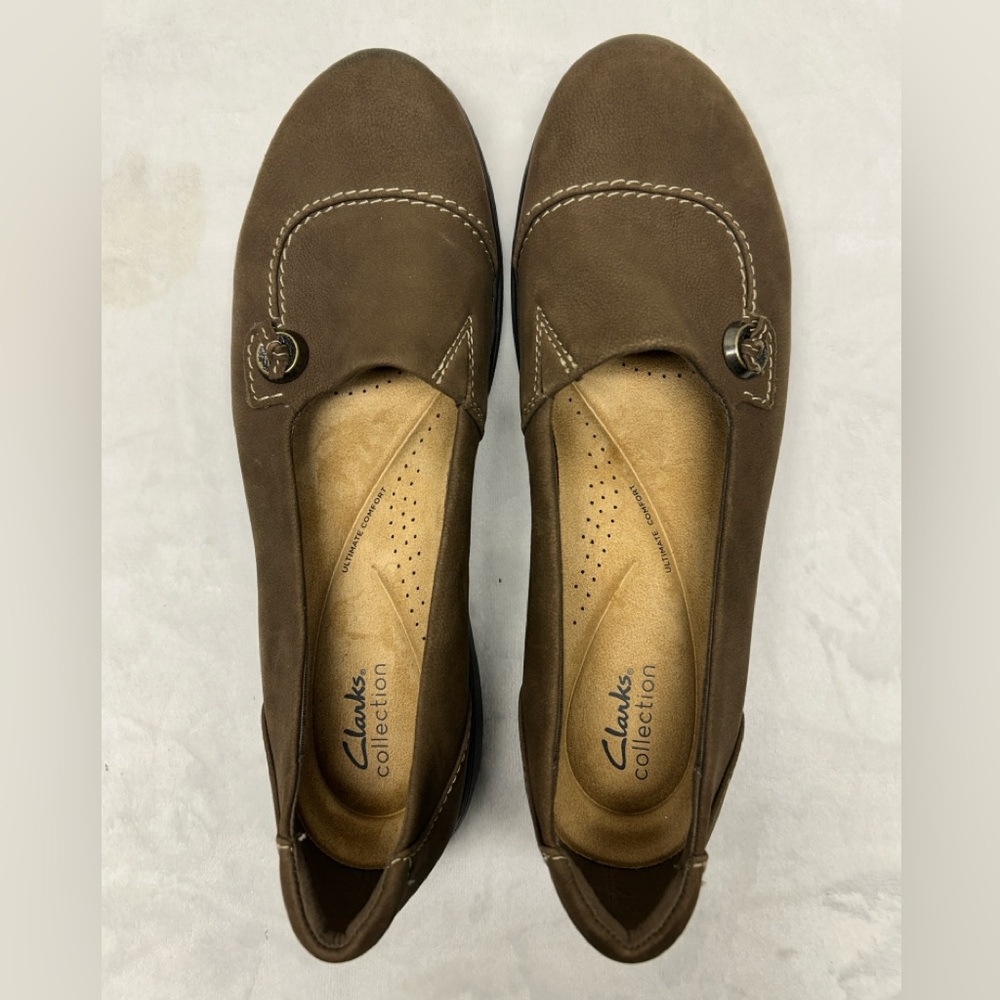Clarks Carleigh Lulin Slip-on Loafers Size 12M